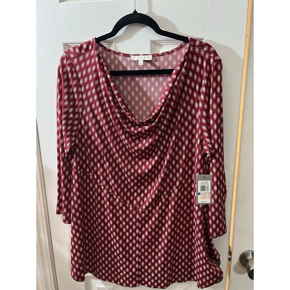 NWT Chaus New York Ladies Top Size XL